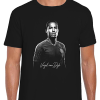 Virgil Van Dijk Black T-Shirt B&W World Cup Legends T-Shirt