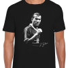 Zidane Black T-Shirt B&W World Cup Legends T-Shirt