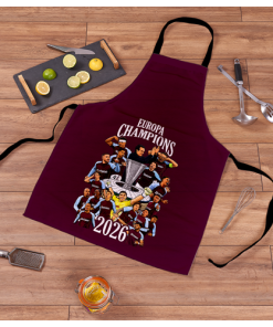 Alternative view of Aston Villa Europa League Champions 2026 Apron