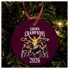 Aston Villa Europa League Champions 2026 Christmas Tree Decoration Bauble