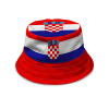 Croatia Flag Bucket Hat World Cup 2026