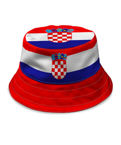 Croatia Flag Bucket Hat World Cup 2026