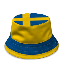 Sweden Flag Bucket Hat World Cup 2026