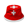 Switzerland Flag Bucket Hat World Cup 2026
