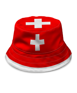 Switzerland Flag Bucket Hat World Cup 2026