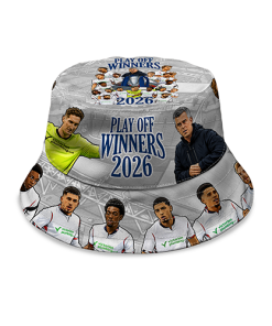 Alternative view of Bolton Retro Play Off Winners 2026 Bucket Hat