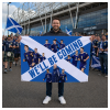 Scotland Football Flag 5ftx3ft We'll be Coming World Cup 2026 Player Caricatures