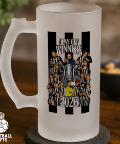 Notts County Play Off Winners 2026 Frosted Beer Glass