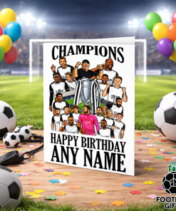 Bromley Champions 2026 Happy Birthday Personalised Greeting Card
