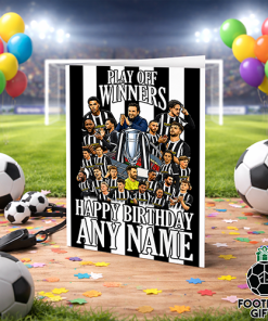 Notts County Play Off Winners 2026 Personalised Greeting Card