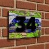 Birmingham City Personalised Around The Grounds St Andrews Stadium House Number Plaque