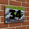 Blackburn Rovers Personalised Around The Grounds Ewood Park House Number Plaque
