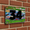 Bolton Personalised Around The Grounds Toughsheet Community Stadium House Number Plaque