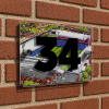 Crystal Palace Personalised Around The Grounds Selhurst Park Stadium House Number Plaque