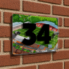 Fleetwood Town Personalised Around The Grounds Highbury Stadium House Number Plaque