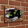 Grimsby Town Personalised Around The Grounds Blundell Park Stadium House Number Plaque
