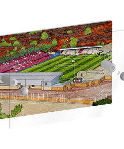 Alternative view of Lincoln City Personalised Around The Grounds LNER Stadium House Number Plaque