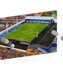 Alternative view of Luton Town Personalised Around The Grounds Kenilworth Road Stadium House Number Plaque