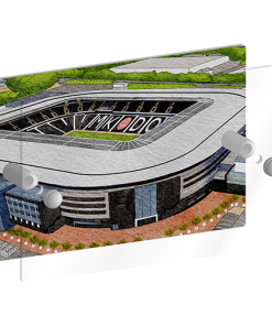Alternative view of MK Dons Personalised Around The Grounds MK Stadium House Number Plaque