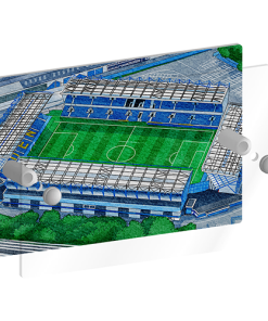 Alternative view of Millwall Personalised Around The Grounds The Den Stadium House Number Plaque