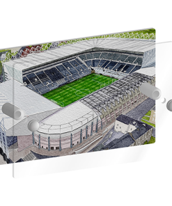 Alternative view of Newcastle Personalised Around The Grounds St James Park Stadium House Number Plaque