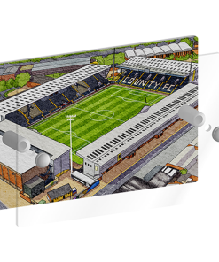 Alternative view of Notts County Personalised Around The Grounds Meadow Lane Stadium House Number Plaque