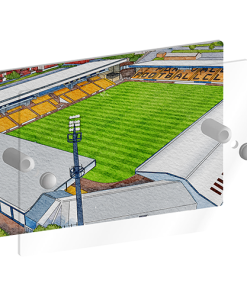 Alternative view of Port Vale Personalised Around The Grounds Vale Park Stadium House Number Plaque