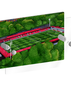 Alternative view of Salford City Personalised Around The Grounds Peninsula Stadium House Number Plaque