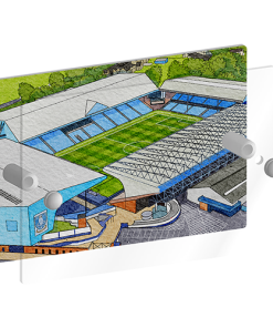 Alternative view of Sheffield Wednesday Personalised Around The Grounds Hillsborough Stadium House Number Plaque
