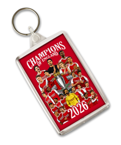 Arsenal Champions Of England 2026 Keyring