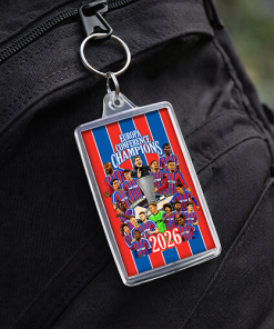 Crystal Palace Europa Conference Champions 2026 Keyring - Image 3