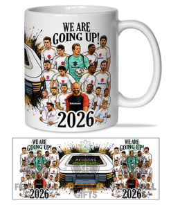 MK Dons Promoted 2026 Mug Cup We Are Going Up