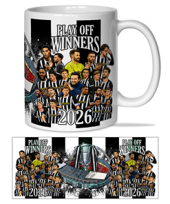 Alternative view of Notts County Play Off Winners 2026 Mug We Are Going Up Mug
