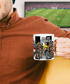 Alternative view of Notts County Play Off Winners 2026 Mug & Coaster Set