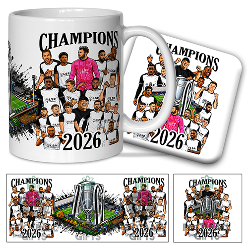 Bromley Champions 2026 Mug & Coaster Set