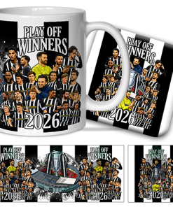 Notts County Play Off Winners 2026 Mug & Coaster Set