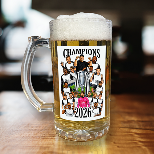 Bromley Champions 2026 Beer Glass Stein Cup