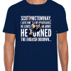 McTominay Player Chant Navy T-Shirt World Cup 2026 Scotland Tee