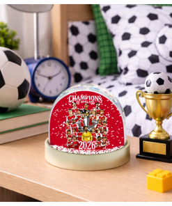 Alternative view of Arsenal Champions Of England 2026 Snow Globe