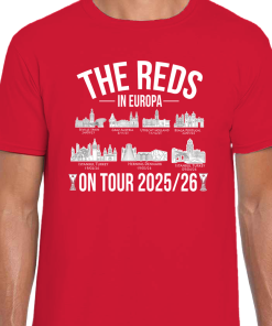 Forest In Europa Reds On Tour 2025 European Adventures T-Shirt