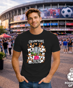 Alternative view of Bromley Champions 2026 Black T-Shirt