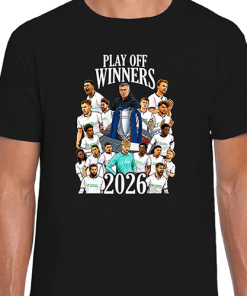 Bolton Play Off Winners 2026 Black T-Shirt We Are Going Up