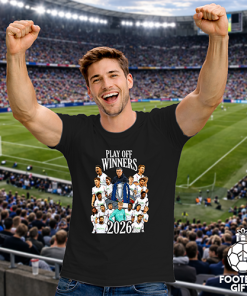 Alternative view of Bolton Play Off Winners 2026 Black T-Shirt We Are Going Up