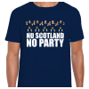 No Scotland No Party Scotland World Cup Navy T-Shirt World Cup 2026 Scotland Tee