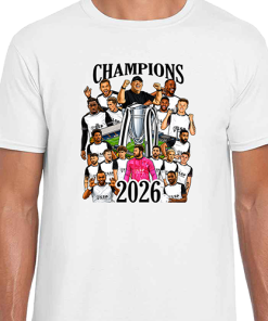 Bromley Champions 2026 White T-Shirt