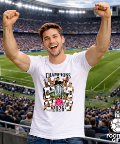 Alternative view of Bromley Champions 2026 White T-Shirt