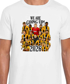 Cambridge United Promoted 2026 White T-Shirt We Are Going Up