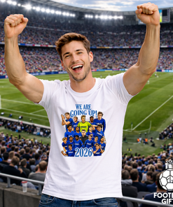 Alternative view of Ipswich Town Promoted 2026 White T-Shirt We Are Going Up