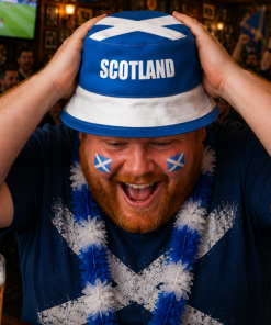 Alternative view of Scotland Flag Bucket Hat World Cup 2026