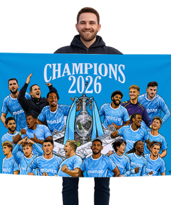 Coventry City Champions 2026 Football Flag High Quality